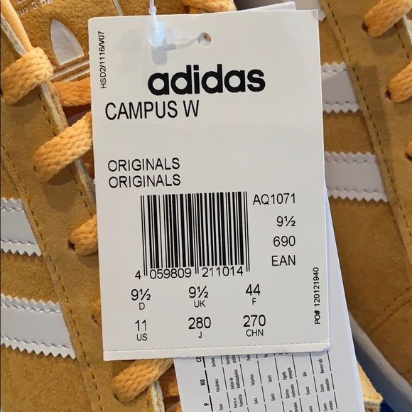 NIB adidas sneakers originals campus +SOLD+ - Picture 6 of 7